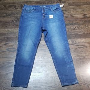 Old Navy Rockstar super skinny high rise sz14